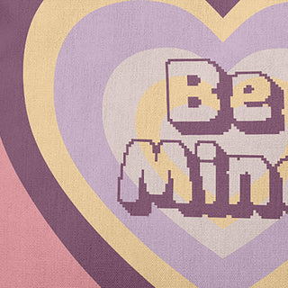 Be Mine Decorative Indoor/Outdoor Pillow, Pink Icing, 16"x16"