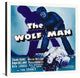 "The Wolfman" Stretched Canvas Giclee by Hollywood Photo Archive, 36x36"
