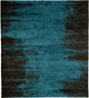 Manaus Dusk Mohair Hand Knotted Tibetan Rug, 6' Round