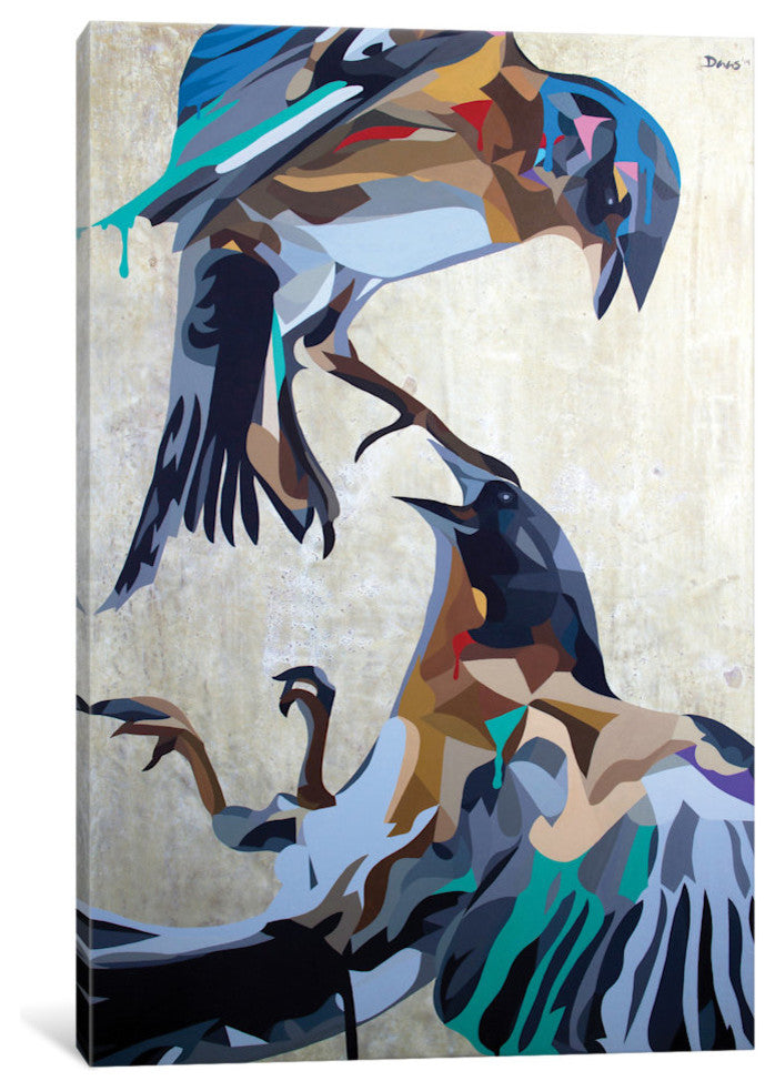 "Survival Of The Fittest" by DAAS, Canvas Print, 18"x12"