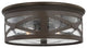 Generation Lighting Lighting 2-Light Outdoor Flush Mount, Bronze