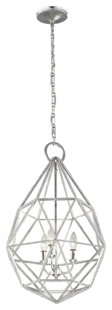 Marquise 3-Light Pendant, Silver
