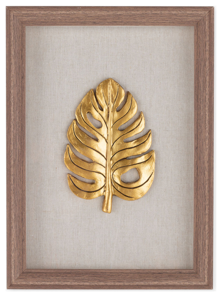 Golden Leaves, Shadow Box, Leaf 3