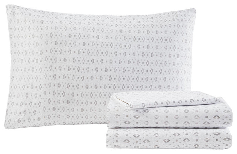 Madison Park Essentials Nimbus Casual Compelete Comforter and Sheet Set, Gray