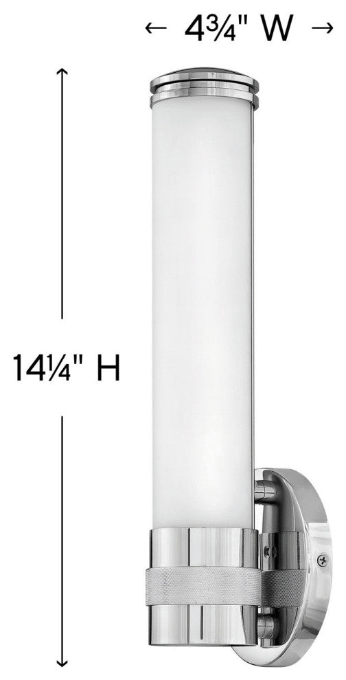 Hinkley Lighting 5070 Remi 14" Tall Bathroom Sconce - Chrome