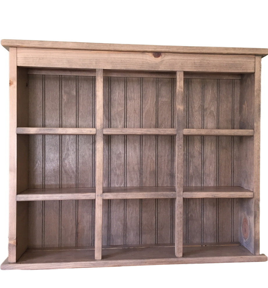 Tea Cup and Saucer Plate Rack and Kitchen Display Shelf 9 Section Holder