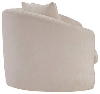 Penelope Upholstered Sofa, Beige, Chenille Fabric