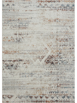 Leilani Gray/Multi Distressed Medallion Machine-Washable Area Rug, 5' x 7'