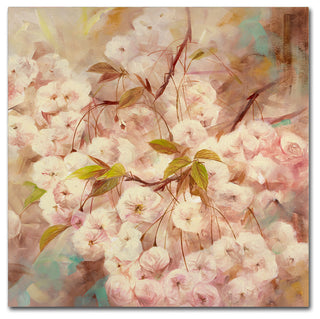 'Rose Bush I' Canvas Art by Li Bo