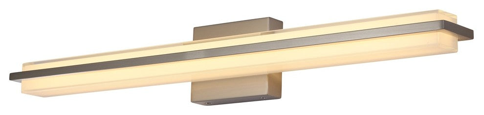 Dario LED 30" Vanity Bar, Brushed Nickel