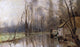 Jean-Baptiste-Camille Corot Voisinlieu  House by the Water Gallery Wrap Canvas