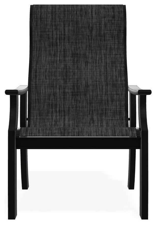 St. Catherine Sling Outdoor Armchair, Augustine Shadow/Black