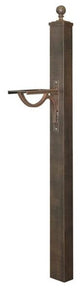 Springfield Direct Burial Mailbox Post, Copper