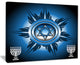 "Jewish Symbols" Modern Digital Art Canvas Print