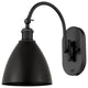 Ballston Dome Sconce, Matte Black