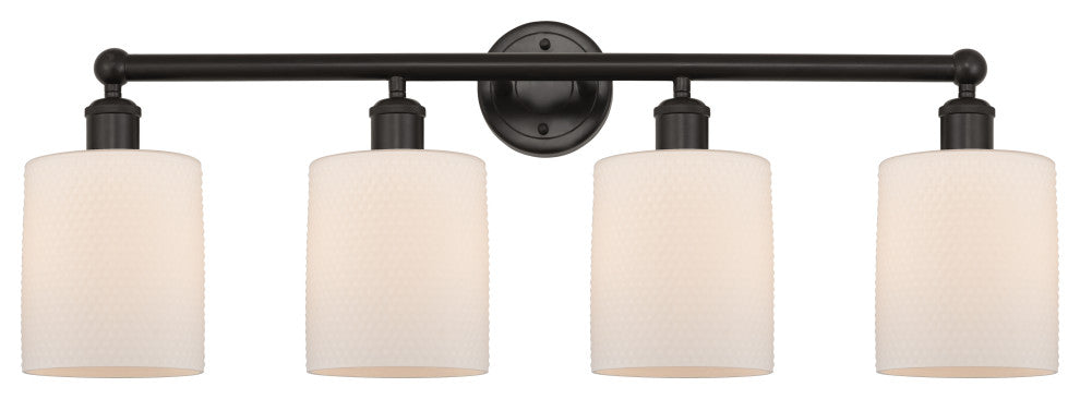 Innovations 616-4W-OB-G111 4 Light Bath Vanity Light, Oil Rubbed Bronze