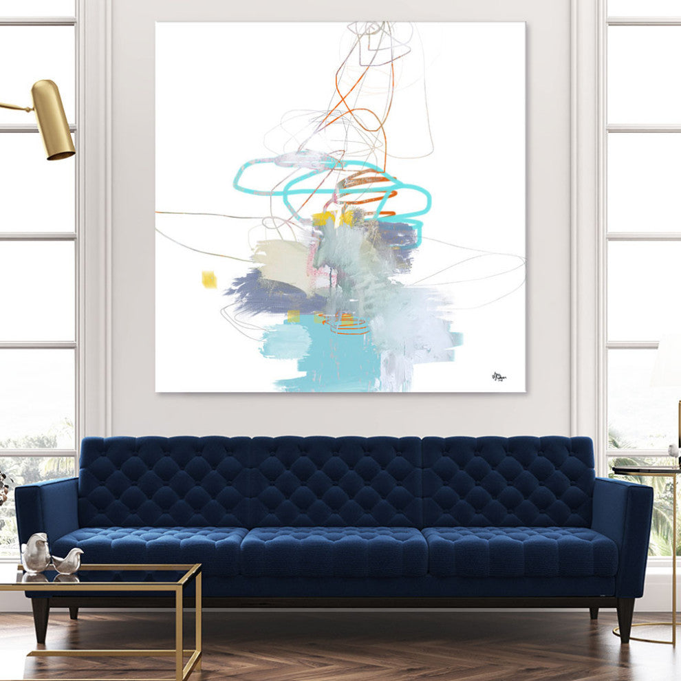 Loving Life V - 84 x 84 by Lisa Ridgers