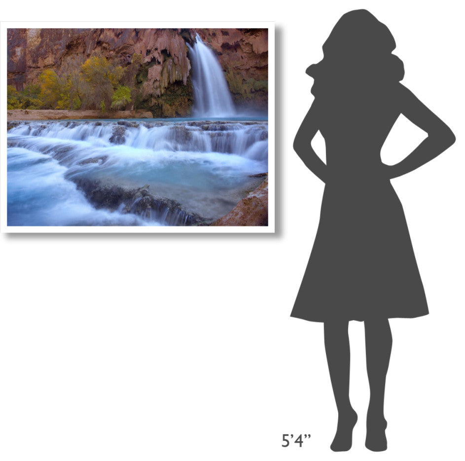 "Havasu Falls, Grand Canyon, Arizona" Paper Print by Tim Fitzharris, 42"x32"