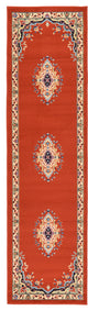 Unique Loom Terracotta Washington Reza 2' 2 x 8' 2 Runner Rug