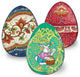 Easter Eggs Free Standing Set of 3