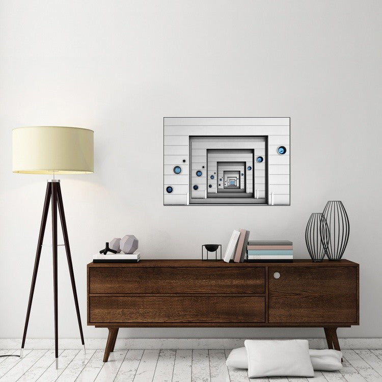 "Blue Desire" Stretched Canvas Giclee by Henk Van Maastricht, 40x28"