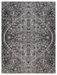 40" x 54" La Cienega Black and White 1/4" Rug'd Chair Mat