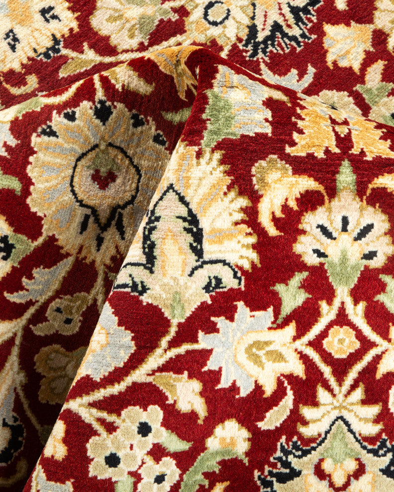 Gwalior, One-of-a-Kind Hand-Knotted Area Rug Orange, 4'2"x6'5"