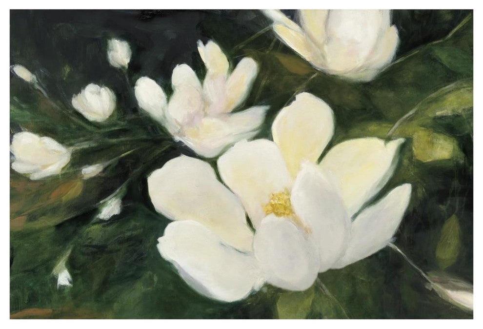 "Magnolia Blooms Crop No Petal" Digital Paper Print by Julia Purinton, 32"x22"