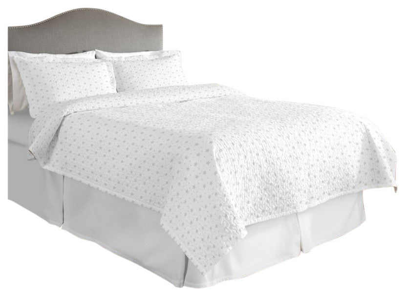 Pointehaven 200 TC Printed Quilt Set