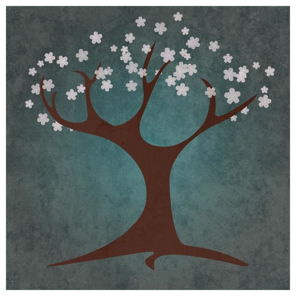 "Tree Spring" Digital Paper Print by BG.Studio, 26"x26"