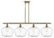 Innovations 516-4I-AB-G654-12 4-Light Island Light, Antique Brass