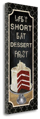 "Dessert First" By Piper Ballantyne, Giclee Print on Gallery Wrap Canvas