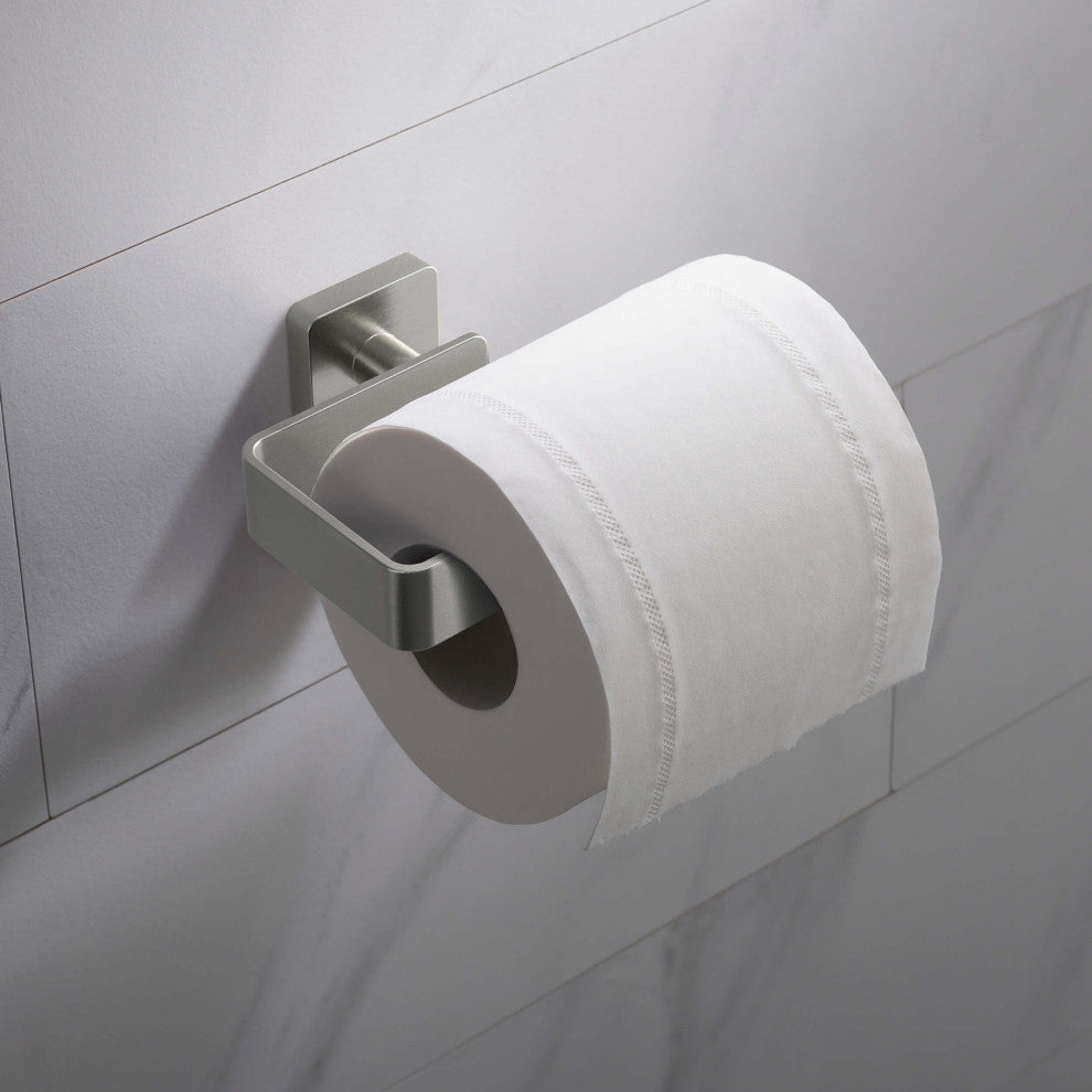 Blaze Bathroom Toilet Paper Holder, Brushed Nickel