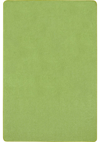 Kid Essentials Rug, Just Kidding, Lime Green, 6'x9'