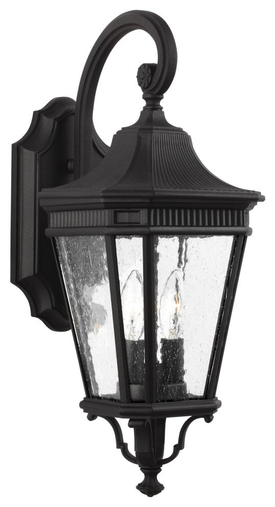 Cotswold Lane Small Lantern, Black