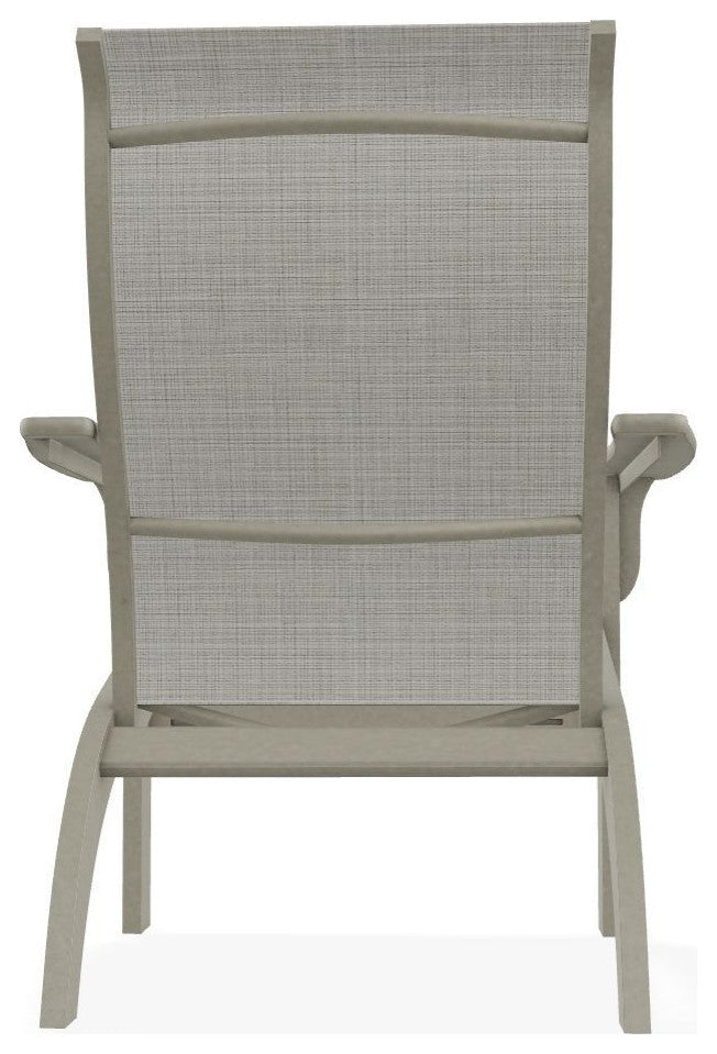 Adirondack Sling Outdoor Adirondack Armchair, Deacon/Storm