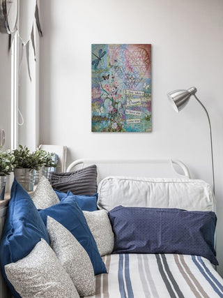 "First Dream" Painting Print on Wrapped Canvas, 16"x24"