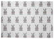 Bunny Fluffle Easter Chenille Rug, Wave Top Blue, 8'x10'