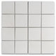 Thassos White Marble 3x3 Square Mosaic Tile Polished, 1 sheet