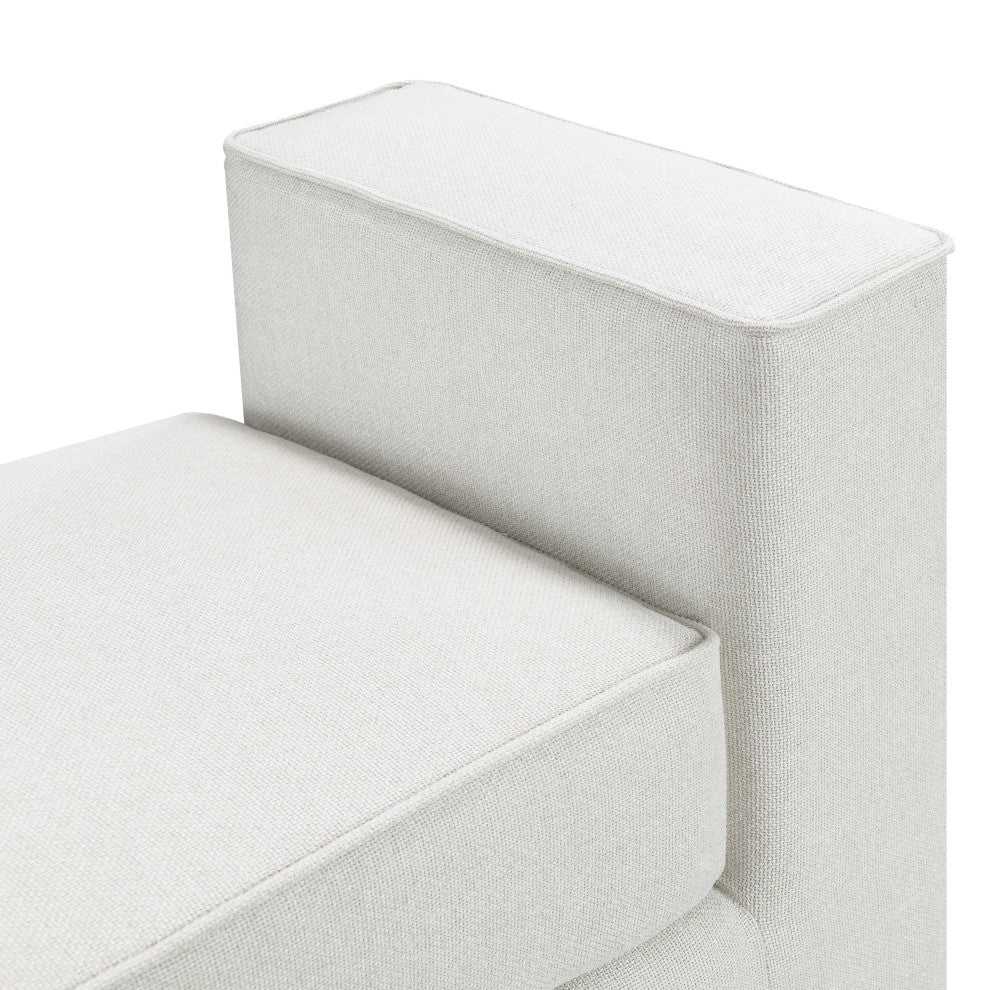 Remi Stain-Resistant Queen Bench, Ivory