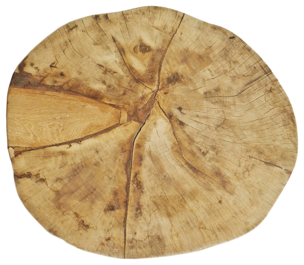 Rustic Naga Three Leg Wood Table 10