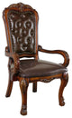 Acme Dresden Office Chair PU and Cherry Oak