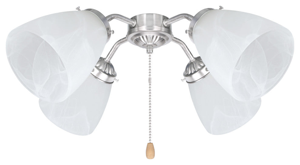 Aspen Creative 23062-4 Alabaster Replacement Glass Shade 4 Pack