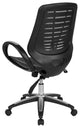 Newton High Back Office Chair With Contemporary Mesh Design, Gray