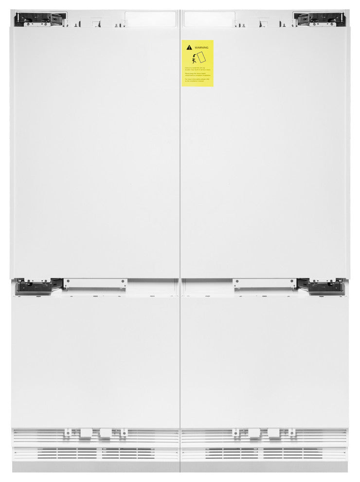 ZLINE 48" Built-in Refrigerator With a Champagne Bronze Handle, RBIVZ-60-CB