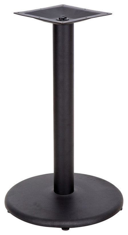 24'' Round Restaurant Table Base With 4'' Diameter Table Height Column
