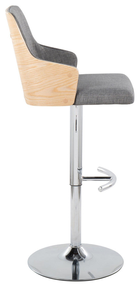 Stella Adjustable Barstool, Set of 2