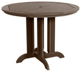 Sequoia 48" Round Counter Dining Table, Weathered Acorn