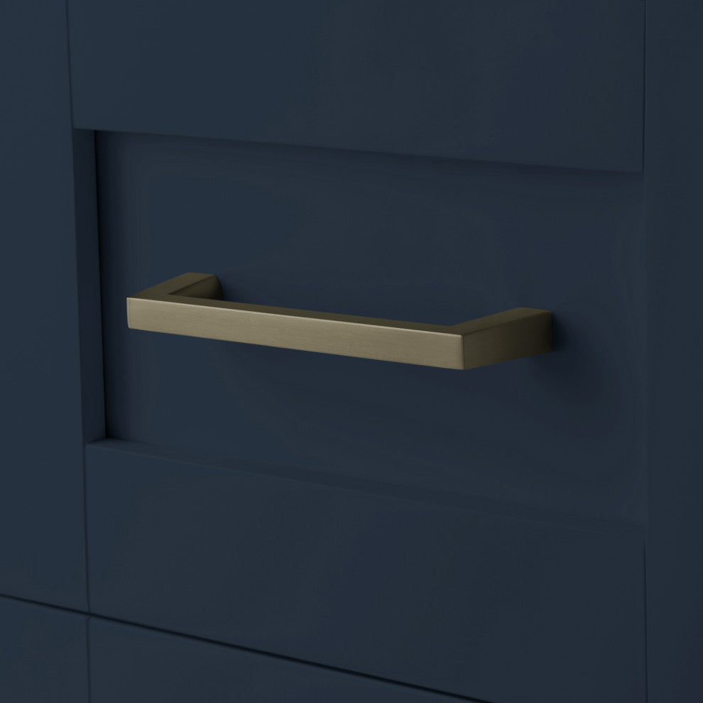 OVE Decors Tahoe II 60" Single Basin Vanity, Midnight Blue