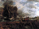 John Constable The Leaping Horse, 21"x28" Gallery Wrapped Canvas Print